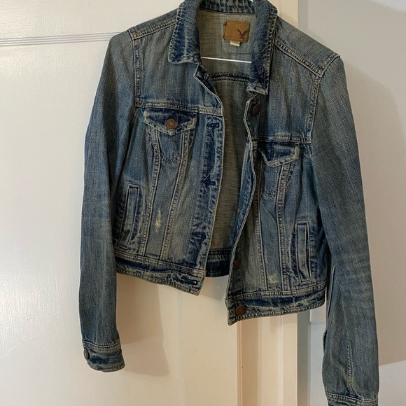 Denim jacket, American Eagle - Picture 2 of 4